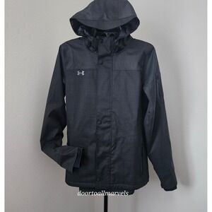 Under Armour Tech ArmourStorm ColdGear Infrared Hooded Jacket sz S Waterproof